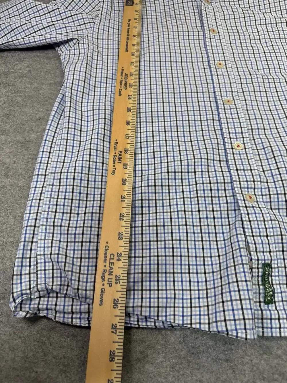 Orvis Plaid Long Sleeve Button Down Shirt Size M Active Fit